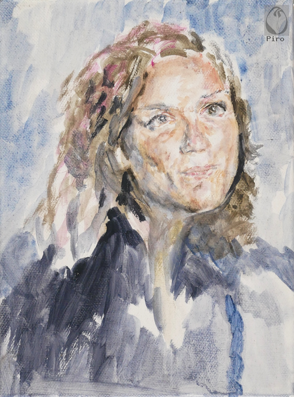 oil on canvas - olio su tela di Piro